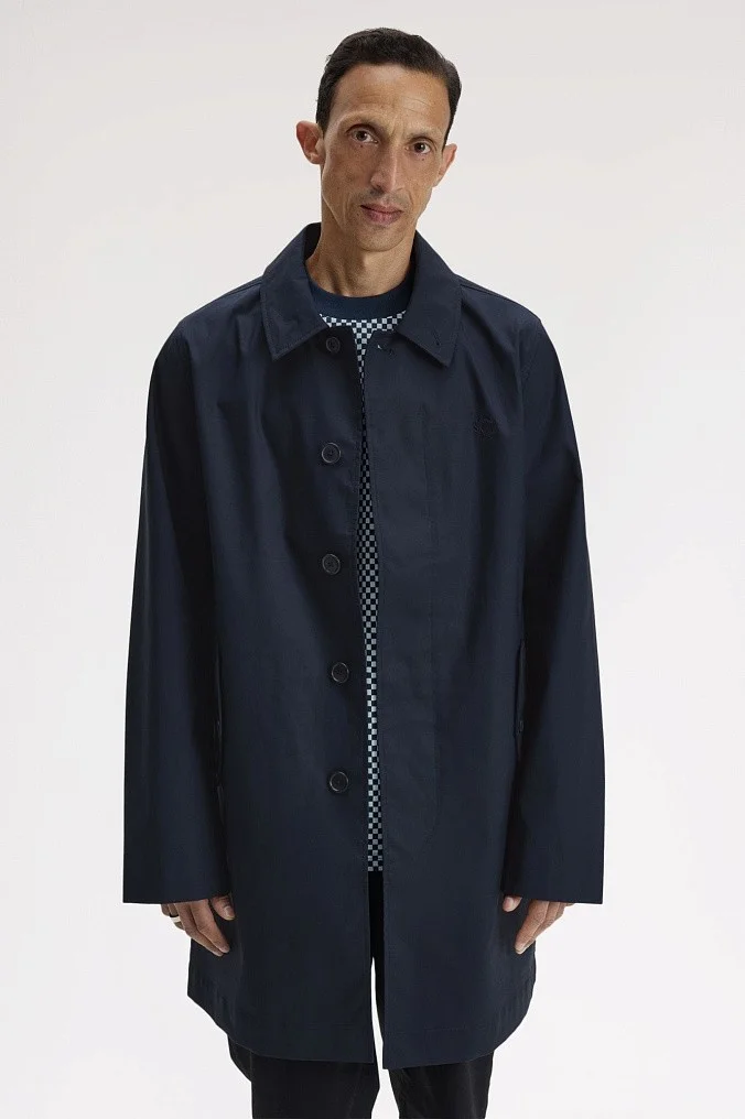 Пальто Fred Perry Bonded Cotton Overcoat